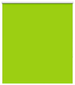 vidaXL Roller Blind Blackout φύλλα πράσινα 130x150 cm Πλάτος υφάσματος