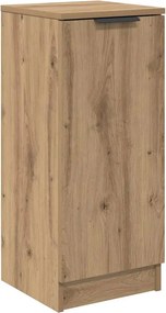vidaXL Πλαϊνό γραφείο Artisan Oak 30 x 30 x 70 εκ. Επεξεργασμένο ξύλο