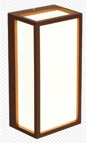 Απλίκα Φωτιστικό Τοίχου LED 10W 3CCT ΦOS_ME 17-05205-4 Σκουριασμένο