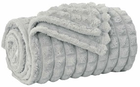 vidaXL Κουβέρτα Γκρι 200 x 150 cm Μαλλί