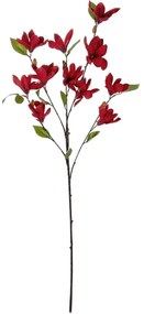 Τεχνητό Λουλούδι Magnolia 21422 86cm Red GloboStar Πολυαιθυλένιο