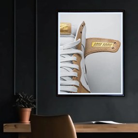 Πόστερ &amp; Κάδρο Golden Sneakers KDS007A 40x50cm  Εκτύπωση Πόστερ (χωρίς κάδρο)