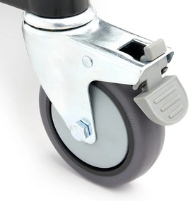 Serving Trolley – 2 Plastic Shelves – 86,5 x 42,5cm