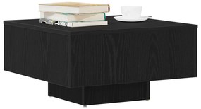 vidaXL Καφέ Τραπέζι Μαύρης Δρυός 60x60x31,5 εκ Φτιαγμένο από Ξύλο