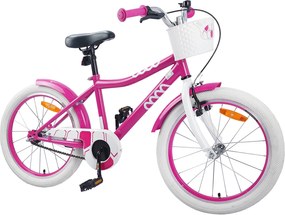 vidaXL Παιδικό Ποδήλατο 18 ίντσες για 5-7 ετών Ροζ