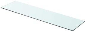 vidaXL Ράφι Πάνελ Διάφανο 80 x 20 εκ. Γυάλινο