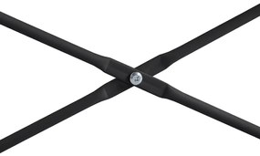 vidaXL Γραφείο Υπολογιστή Μαύρο 110 x 60 x 70 εκ. Επεξεργασμένο Ξύλο