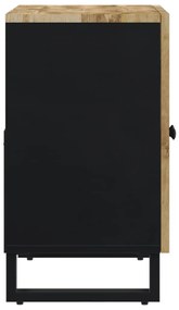 vidaXL Έπιπλο Νιπτήρα 62 x 33 x 58 εκ. Μασίφ Ξύλο Μάνγκο &amp; Επεξ. Ξύλο