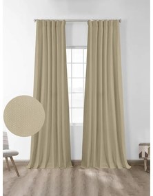 Κουρτίνα μπλακάουτ Foresta Beige 145x280
