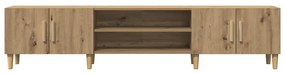 vidaXL Έπιπλο Τηλεόρασης Αρτισιανή Δρυς 180x31,5x40εκ Επεξ. Ξύλο