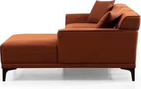 Corner Sofa Petra R Corner - Orange Orange