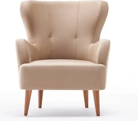 Πολυθρόνα Κρέμα KARINA 80x73x87