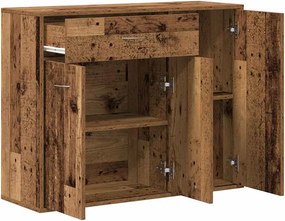 vidaXL Sideboard Παλιό ξύλο 88x30x70 cm Ξύλο μηχανής