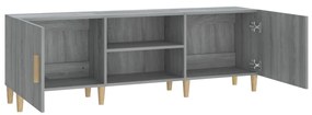 vidaXL Έπιπλο Τηλεόρασης Γκρι Sonoma 150x30x50 εκ. από Επεξεργ. Ξύλο