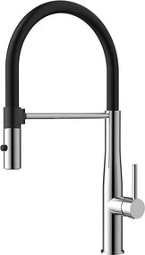 Orabella Bracket 20136 Chrome – Μπαταρία Κουζίνας με Εύκαμπτο Ντους