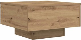 vidaXL Τραπεζάκι σαλονιού Artisan Oak 55 x 55 x 31 εκ
