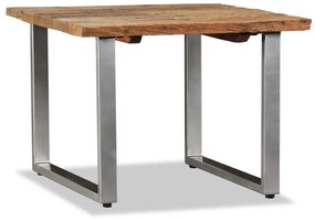 244587 vidaXL Τραπεζάκι Σαλονιού 55x55x40 εκ. Μασίφ Ανακυκλωμένο Ξύλο