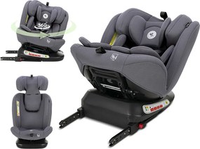 CAR SEAT CAPELLA GREY i-Size 40-150 CM ISOFIX, 360