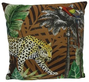 Μαξιλάρι Βελούδινο Animal Print 45x45 εκ. 0810-5 Supergreens-0810-5-Πολύχρωμο 0810-5