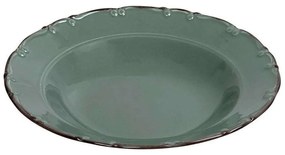 Πιάτο Βαθύ Liana TLU104K6 Φ23cm Green-Brown Espiel Porcelain