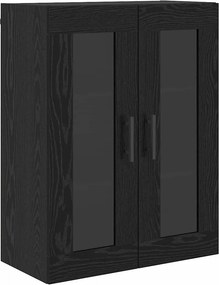 vidaXL Highboard 2 pcs Μαύρη Οξυά 69,5 x 34 x 180 εκ.