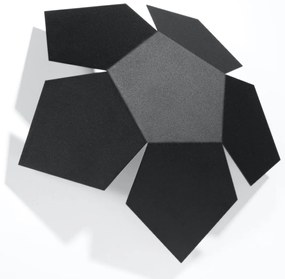 Απλίκα Τοίχου Sollux Penta Black SL.0423