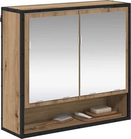vidaXL Ράφι Τοίχου Artisan Oak 65 x 20 x 60 εκ