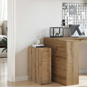 vidaXL Φαρμακείο artisan δρυς 20 x 45.5 x 60 εκ. Επεξεργασμένο ξύλο