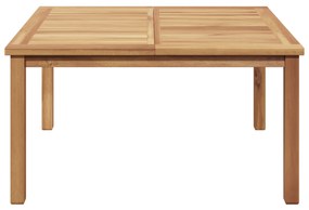 vidaXL Τραπεζάκι σαλονιού Καφέ 85 x 85 x 45 cm Μασίφ ξύλο teak