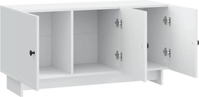 vidaXL Ντουλάπι TV Λευκό 99 x 34,5 x 50 εκ. Επεξεργασμένο Ξύλο