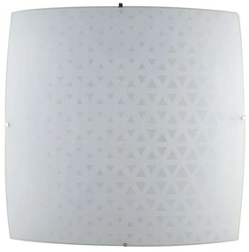 Φωτιστικό Οροφής - Πλαφονιέρα Maori I-MAORI-PL30 2xE27 30x30cm White Luce Ambiente Design