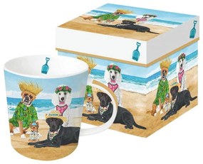 Κούπα Dogs‘ Beach Party 160302633 350ml Multi Paperproducts Design Bone China