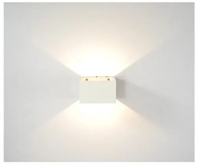 Απλίκα Φωτιστικό Τοίχου LED 9W W13CM Αλουμίνιο Luma Lighting 123-01454-17-white Λευκό