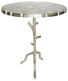 BIZARRE SIDE TABLE ΑΣΗΜΙ D45xH64cm - 04-0542 - 04-0542