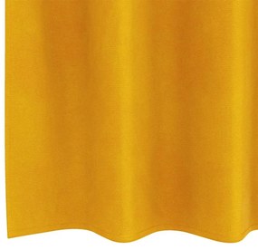 vidaXL Κουρτίνες 2 pcs Χαμομηλί κίτρινο 140 x 225 cm Βελούδο