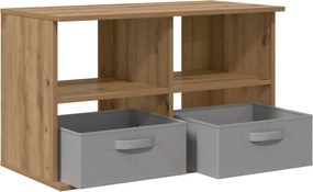 vidaXL Βάση τηλεόρασης 79 x 40 x 48 εκ Artisan Oak
