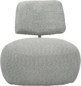 Πολυθρόνα Stonie pakoworld μπουκλέ ύφασμα σε φυστικί απόχρωση 67x73x67εκ