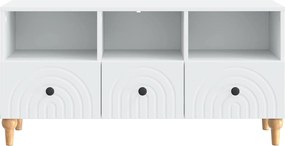 vidaXL Ντουλάπι TV Λευκός 102 x 34,5 x 50 εκ.