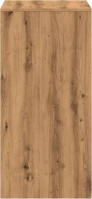 vidaXL Τραπέζι Μπαρ Αρτισιανή Δρυς 51x50x103,5 εκ. Επεξ. Ξύλο