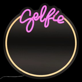Διακοσμητικός Καθρέφτης Τοίχου Με LED & USB A-S Selfie 213751