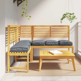 vidaXL Μαξιλάρι παλέτας για κάθισμα 6 pcs Ανθρακί 40 x 40 x 8 εκ.