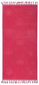 Πετσέτα Θαλάσσης - Παρεό (90x170) Nef-Nef Homeware Eyes On Me Fuchsia