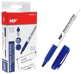 MP Μαρκαδόρος ασπροπίνακα PE494A-S, πάχος μύτης 2-3mm, μπλε, 12τμχ