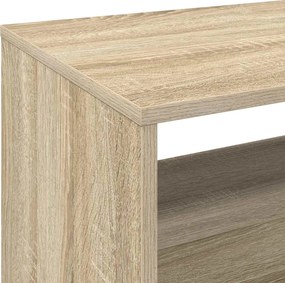 vidaXL Βάση πικάπ Sonoma Δρυς 71 x 39,5 x 83 εκ. Επεξεργασμένο Ξύλο
