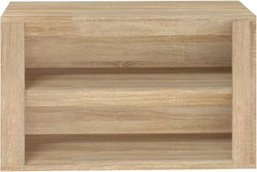 vidaXL Παπουτσοθήκη Sonoma Δρυς 75x35x45 εκ. Επεξεργασμένο Ξύλο