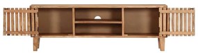 vidaXL Έπιπλο Τηλεόρασης 130 x 30 x 45 εκ. από Μασίφ Ξύλο Ακακίας