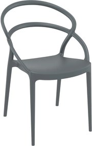 Καρέκλα Pia Dark Grey