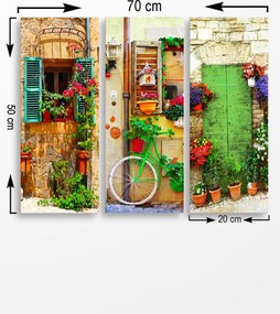 Decorative MDF Painting (3 Pieces) MDF0088 Multicolor