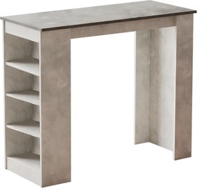 Τραπέζι Μπαρ 120x51.6x101.8εκ - St1- Gt Χρώμα Γκρι