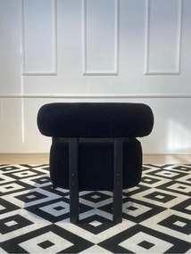 Stewehome Πολυθρόνα με ξύλινα πόδια 60x55x55 cm